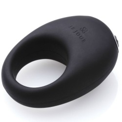 JE JOUE - MIO ANILLO PARA EL PENE VIBRADOR FUERTE Y FLEXIBLE NEGRO