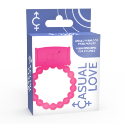 CASUAL LOVE - 25 ANILLO VIBRADOR ROSA