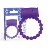 CASUAL LOVE - 25 COUPLE VIBRATOR RING VIOLET