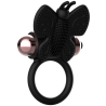 COQUETTE CHIC DESIRE - COCK RING BUTTERFLY WITH VIBRATOR BLACK/ GOLD