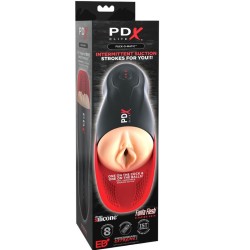 PDX ELITE - STROKER FUCK-O-MATIC VAGINA DOUBLE VIBRATION PENIS  TESTICLES