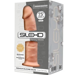 SILEXD - MODELO 2 PENE REALISTICO SILICONA PREMIUM SILEXPAN 19 CM