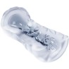 PRETTY LOVE - MASTURBADOR MASCULINO FANTASY ESPIRAL INTERNA Y BOLAS TRANSPARENTE