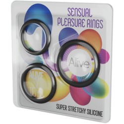 ALIVE - KIT TRES SENSUAL PLEASURE RINGS