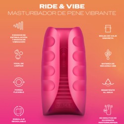 DUREX - TOY MASTURBADOR VIBRADOR RIDE  VIBE