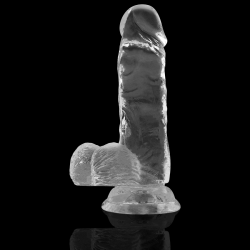 X RAY - CLEAR DILDO REALISTA TRANSPARENTE 15.5 CM -O- 3.5 CM