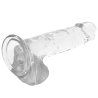 X RAY - CLEAR DILDO REALISTA TRANSPARENTE 20 CM -O- 4.5 CM