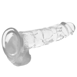 X RAY - CLEAR DILDO REALISTA TRANSPARENTE 22 CM -O- 4.6 CM