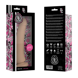 DELTA CLUB - TOYS DILDO NATURAL SILICONA MEDICA 20 CM -O- 4 CM