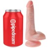 KING COCK - PENE REALISTICO CON TESTICULOS 13.5 CM NATURAL