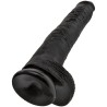 KING COCK - PENE REALISTICO CON TESTICULOS 30.5 CM NEGRO