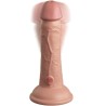 KING COCK - ELITE DILDO REALISTICO VIBRADOR  SILICONA 15.2 CM