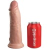 KING COCK - ELITE DILDO REALISTICO VIBRADOR  SILICONA 20.3 CM