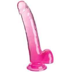 KING COCK - CLEAR DILDO CON...