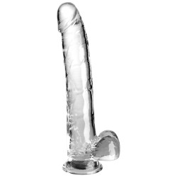 KING COCK - CLEAR DILDO CON...