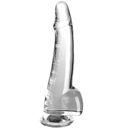 KING COCK - CLEAR DILDO...