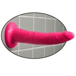 DILLIO - DILDO CON VENTOSA 17.8 CM - ROSA