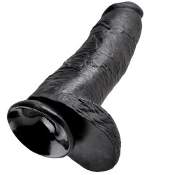 KING COCK - 12 PENE REALISTICO NEGRO 30.48 CM