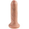 KING COCK - DILDO REALISTICO UNCUT NATURAL 15 CM