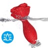 ARMONY - ROSA VIBRADOR  PLUG ANAL PEQUEÑO CONTROL REMOTO ROJO