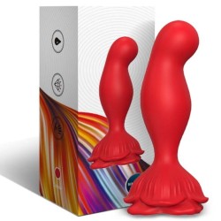 ARMONY - ROSA VIBRADOR  PLUG ANAL CONTROL REMOTO ROJO