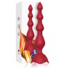 ARMONY - ROSA VIBRADOR PAGODA  PLUG ANAL ROJO