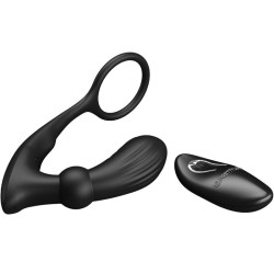 PRETTY LOVE - WARREN BLACK ANAL RING  VIBRATOR