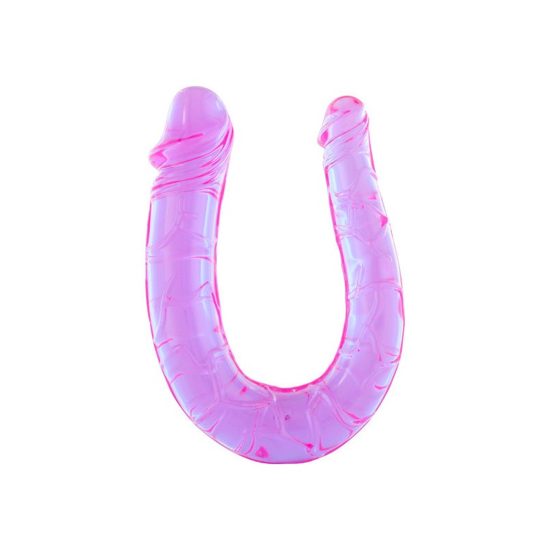 SEVEN CREATIONS - PENE CON DOS CABEZAS DE GELATINA FLEXIBLE