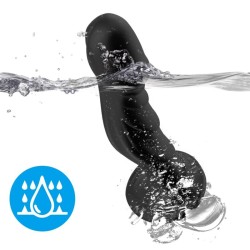 ARMONY - DILDO VIBRADOR  PLUG ANAL CONTROL REMOTO NEGRO