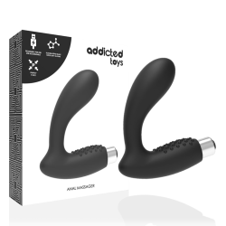 ADDICTED TOYS - VIBRADOR PROSTÁTICO RECARGABLE MODEL 5 - NEGRO