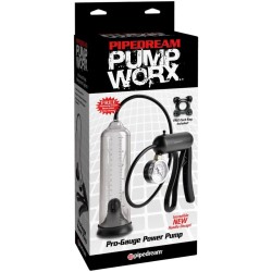 PUMP WORX - BOMBA DE POTENCIA PRO-GAUGE TRANSPARENTE