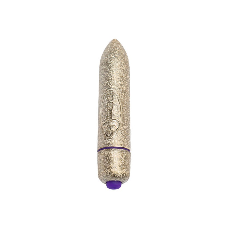 ROCKS-OFF - RO-80 MM GOLD VIBRATING BULLET 7 V
