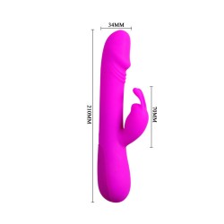 PRETTY LOVE - FLIRTATION VIBRADOR CON RABBIT CLEMENT