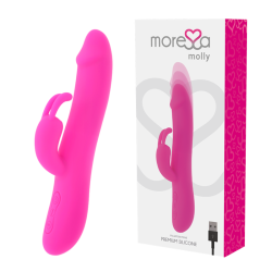 MORESSA - MOLLY IMPULSOR UPDOWN Y POTENTE VIBRACION PREMIUM SILICONE RECARGABLE