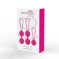 MORESSA - OSIAN SET PREMIUM SILICONE PINK (Osian One - 51 g  Osian Two - 101 g  Osian Three 85 g)