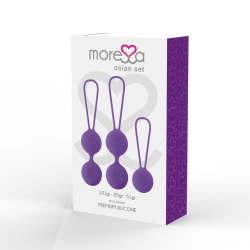 MORESSA - OSIAN SET Osian One 51 Gr / Osian Two 101 Gr / Osian Three 85 gr PREMIUM SILICONA LILA