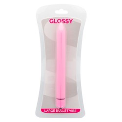 GLOSSY - SLIM VIBRATOR PINK