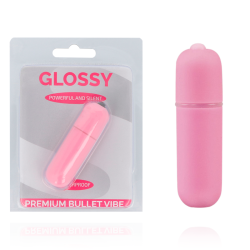 GLOSSY - PREMIUM VIBE BALA VIBRADORA 10V ROSA