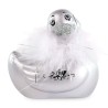 BIG TEASE TOYS - I RUB MY DUCKIE 2.0  PATO VIBRADOR PARIS (SILVER)