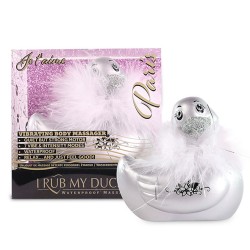 BIG TEASE TOYS - I RUB MY DUCKIE 2.0  PATO VIBRADOR PARIS (SILVER)