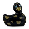 BIG TEASE TOYS - I RUB MY DUCKIE 2.0  PATO VIBRADOR ROMANCE (BLACK  GOLD)