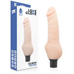 LOVECLONE - DAVEN SELF LUBRICATION REALISTICO 23.8 CM -O- 3.8 CM