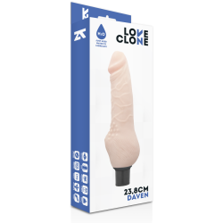 LOVECLONE - DAVEN VIBRADOR REALISTICO SELF LUBRICATION 23.8 CM -O- 3.8 CM