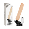 BASECOCK - VIBRADOR REALISTICO CONTROL REMOTO NEGRO 20 CM -O- 4 CM