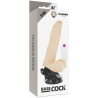 BASECOCK - VIBRADOR REALISTICO ARTICULABLE CONTROL REMOTO NEGRO 21 CM -O- 5 CM