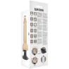 BASECOCK - VIBRADOR ARTICULABLE CONTROL REMOTO NEGRO 20 CM -O- 4.5 CM