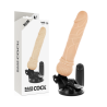 BASECOCK - VIBRADOR REALISTICO CONTROL REMOTO NEGRO 19.5 CM -O- 4 CM