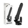 BASECOCK - VIBRADOR REALÍSTICO CONTROL REMOTO NATURAL 19.5 CM -O- 4 CM