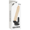 BASECOCK - VIBRADOR REALISTICO CONTROL REMOTO NEGRO 20 CM -O- 4 CM