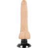 BASECOCK - VIBRADOR REALISTICO 2-1 NEGRO 18.5 CM -O- 4 CM